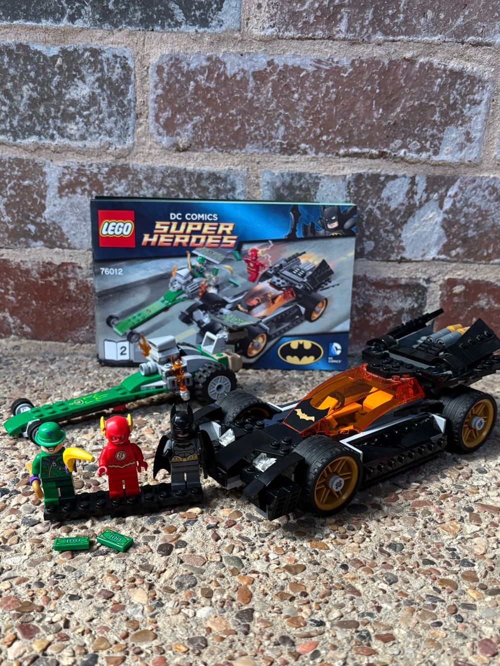 LEGO DC Comics Super Heroes Batman: The Riddler Chase set 76012